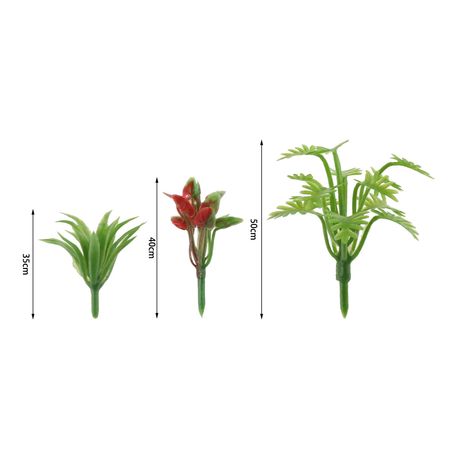 Mini modèle d'arbres à fleurs vertes