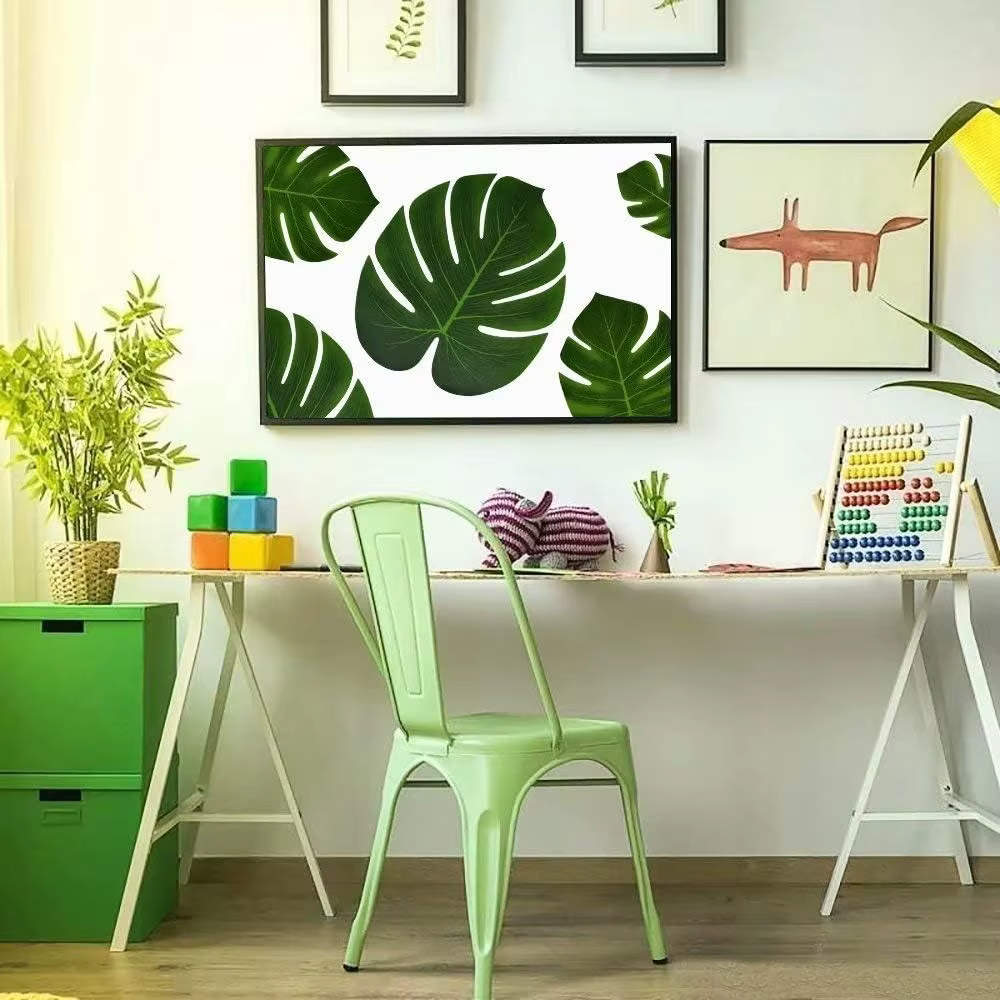 Feuilles de palmier tropicales
