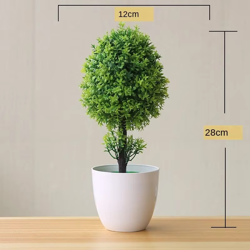 Plantes artificielles bonsaï en pot