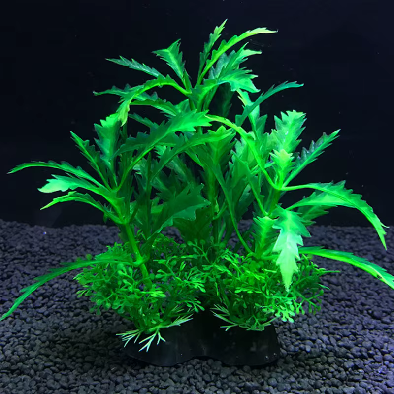 Plantes artificielles de décoration d'aquarium