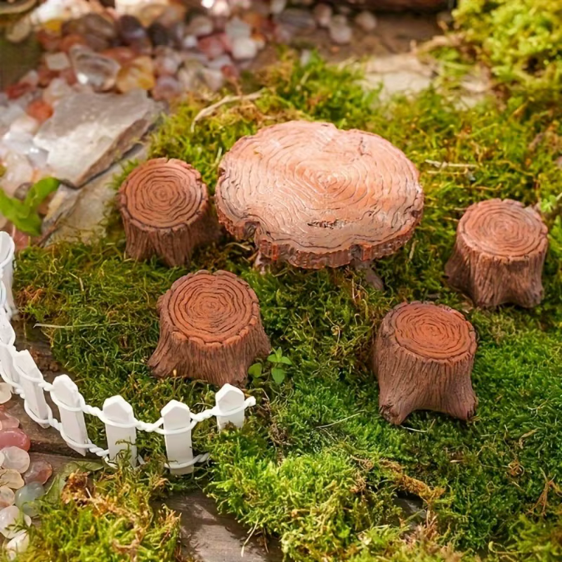 Souches, accessoires d'art de jardin