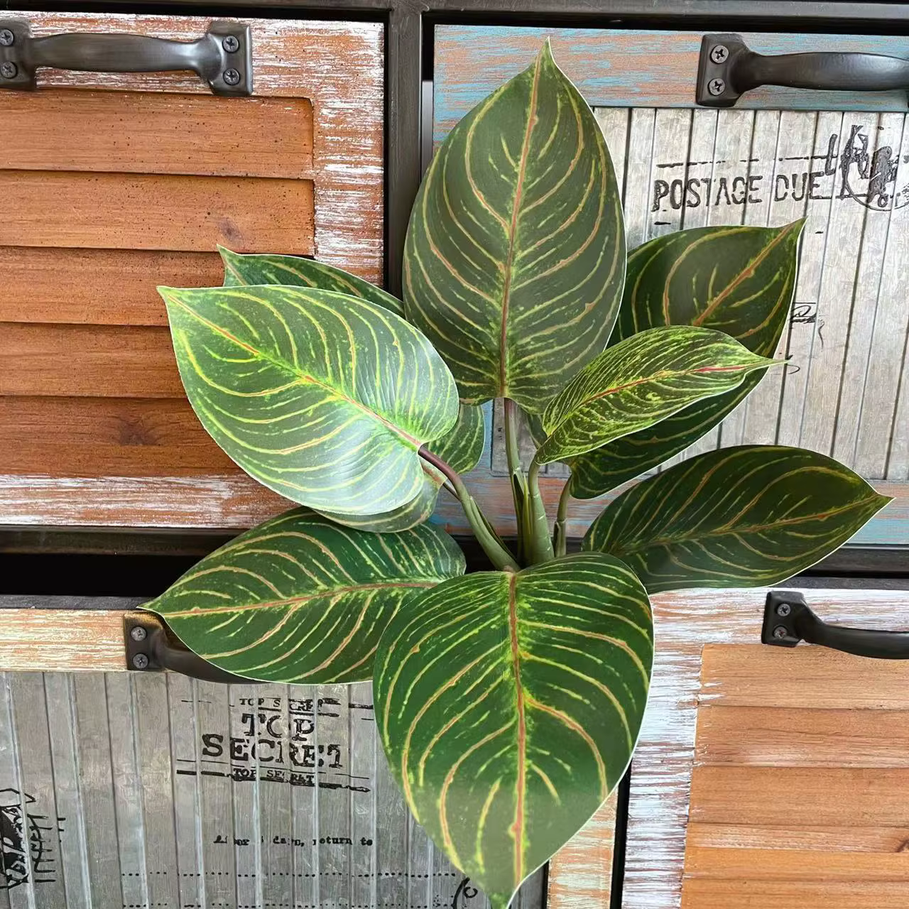 Plante artificielle en soie