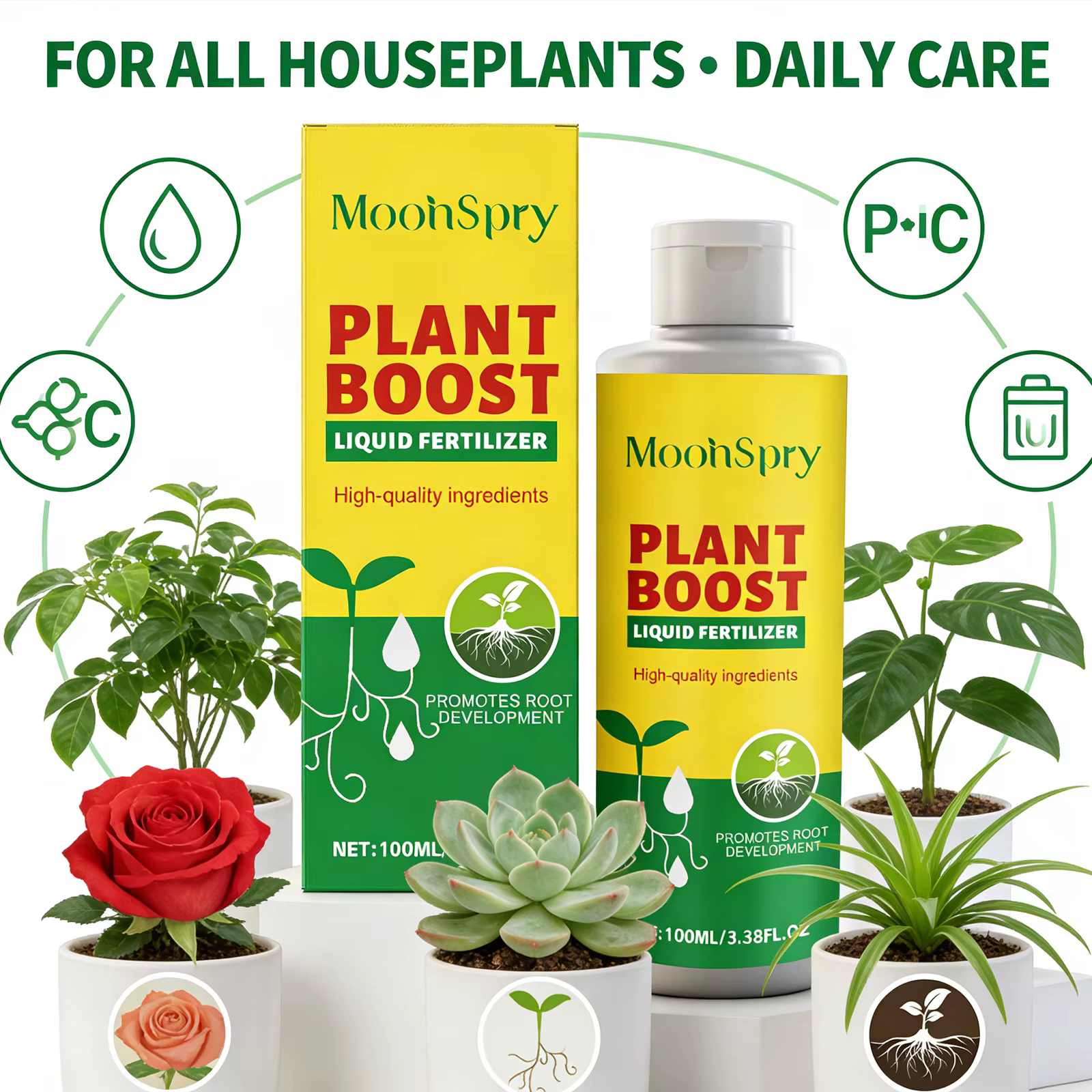 Engrais liquide Boost pour plantes