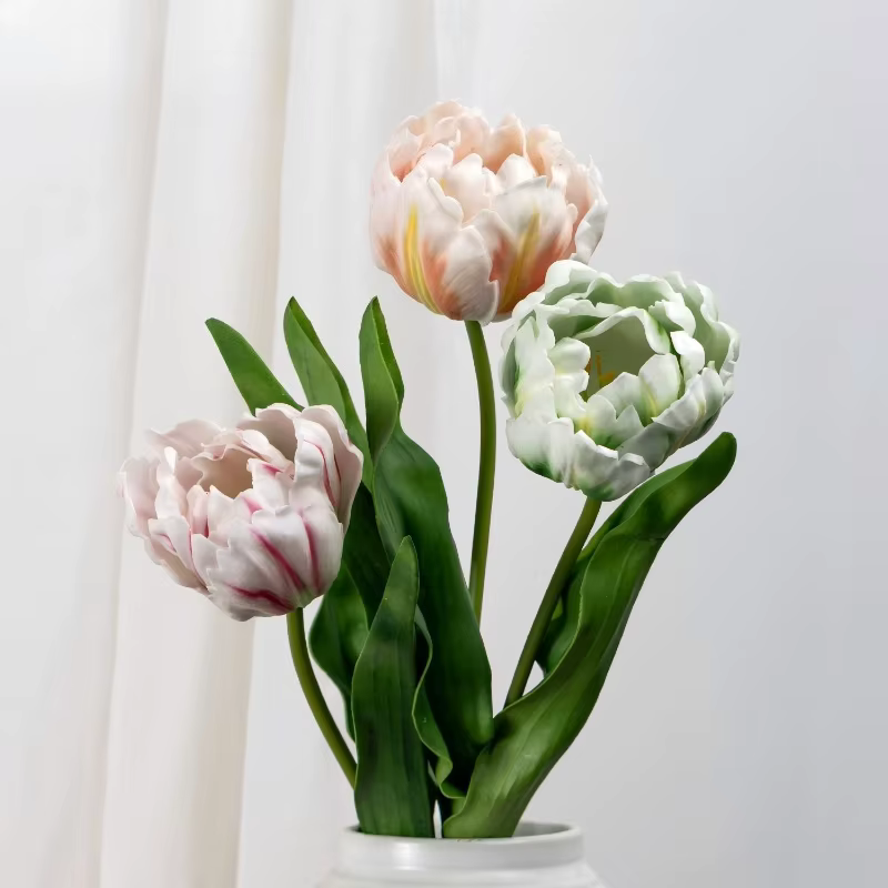 5 pièces de fleurs artificielles de haute qualité