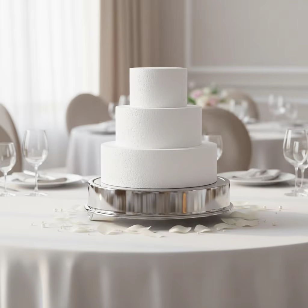 Moule à gâteau rond en mousse de polystyrène de 4/6/8 pouces pour décoration florale, modèle d'entraînement DIY pour fêtes