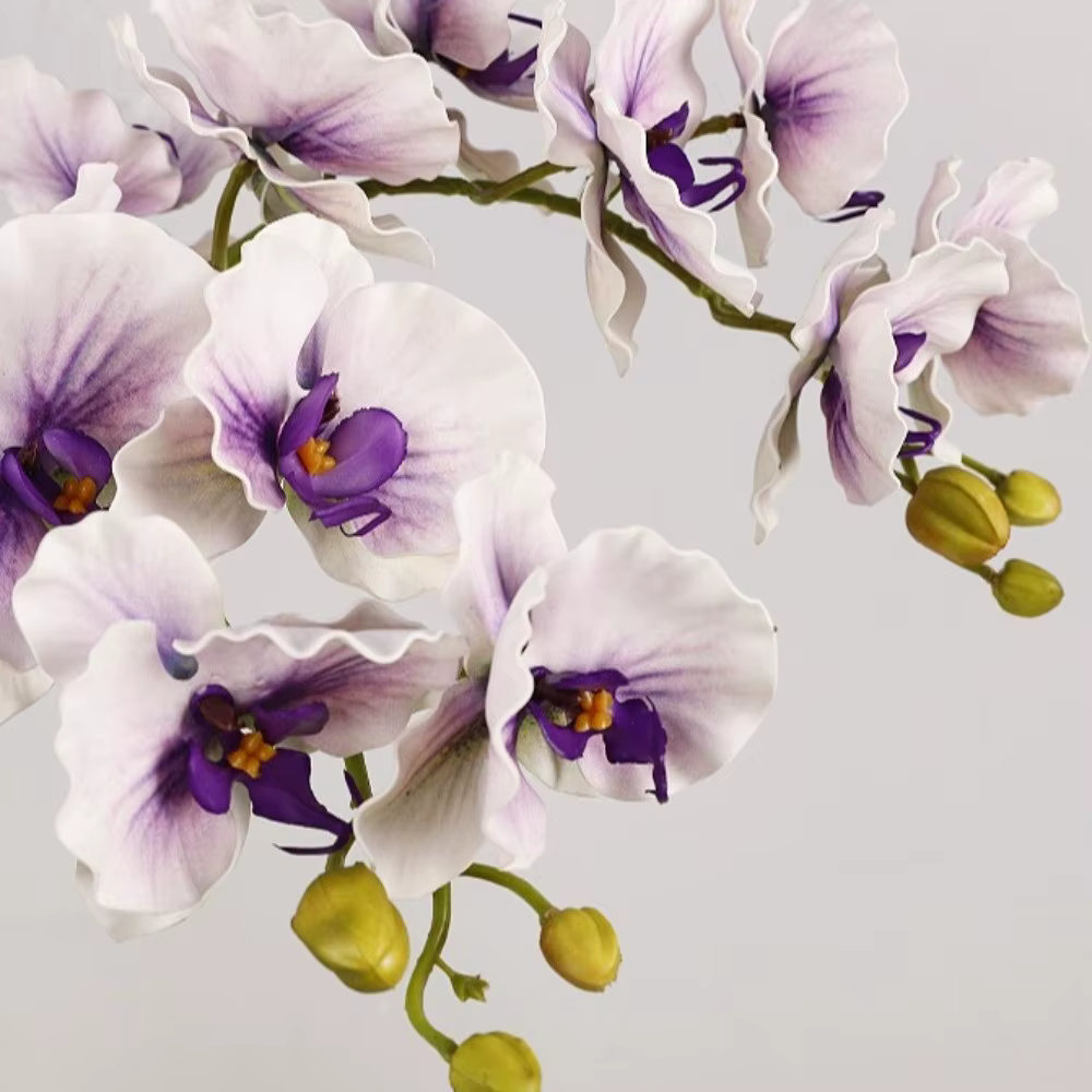 Orchidée Papillon Artificielle Faite à la Main