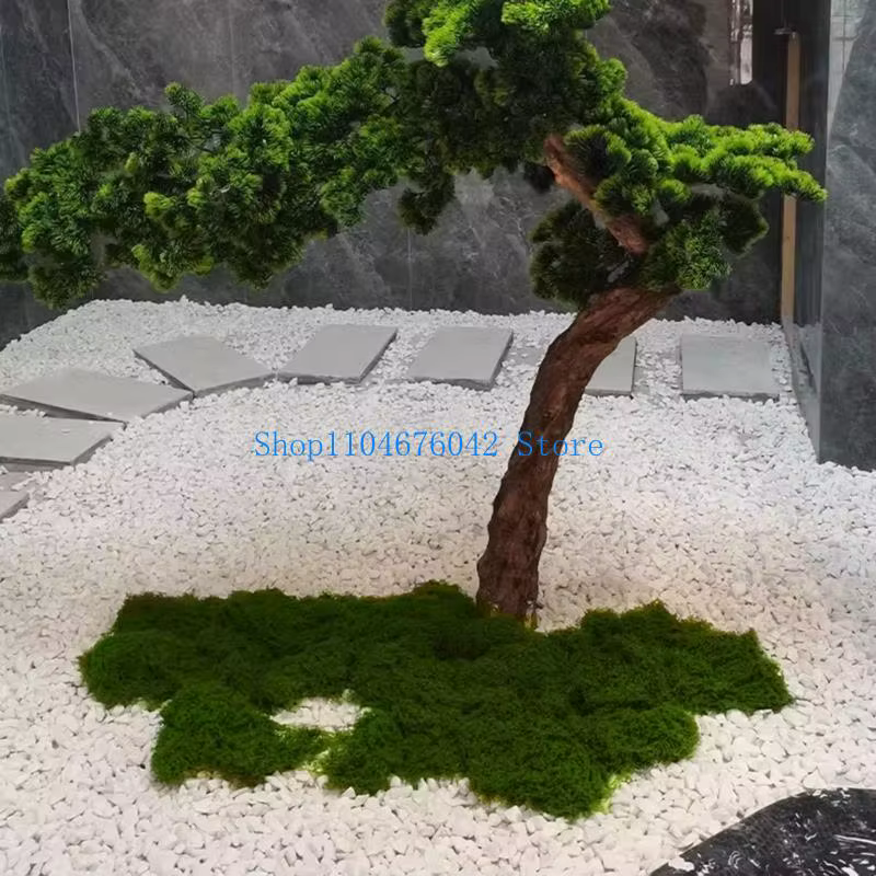 Fausse mousse 5asd pour plante en pot