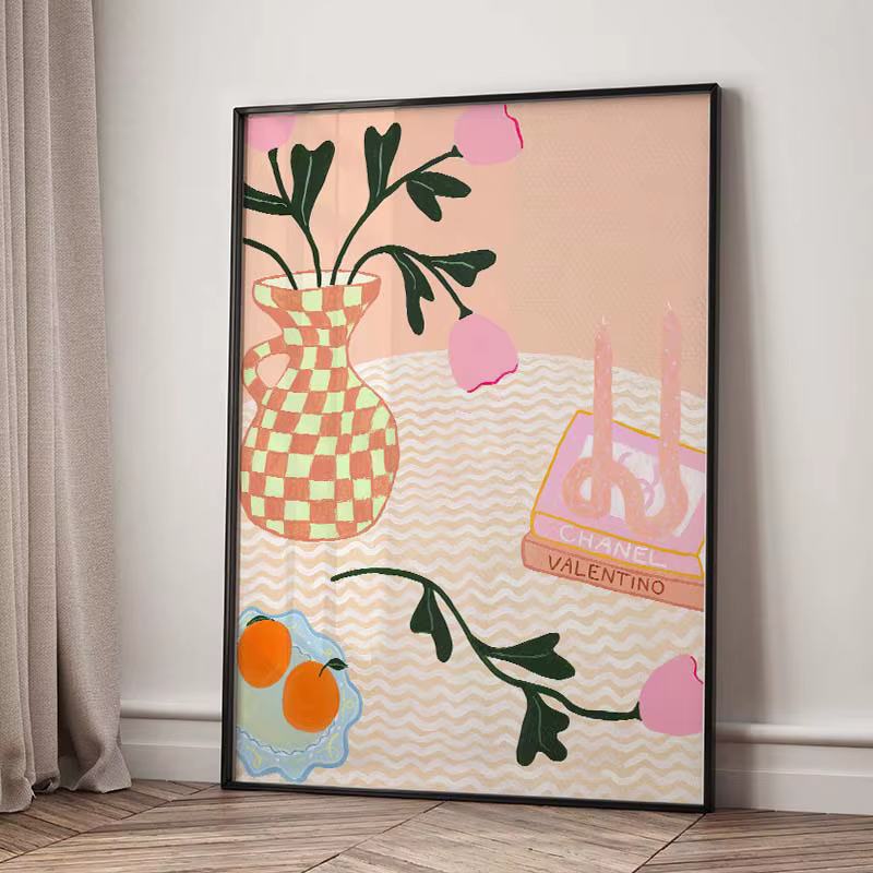 Affiches et imprimés de plantes abstraites