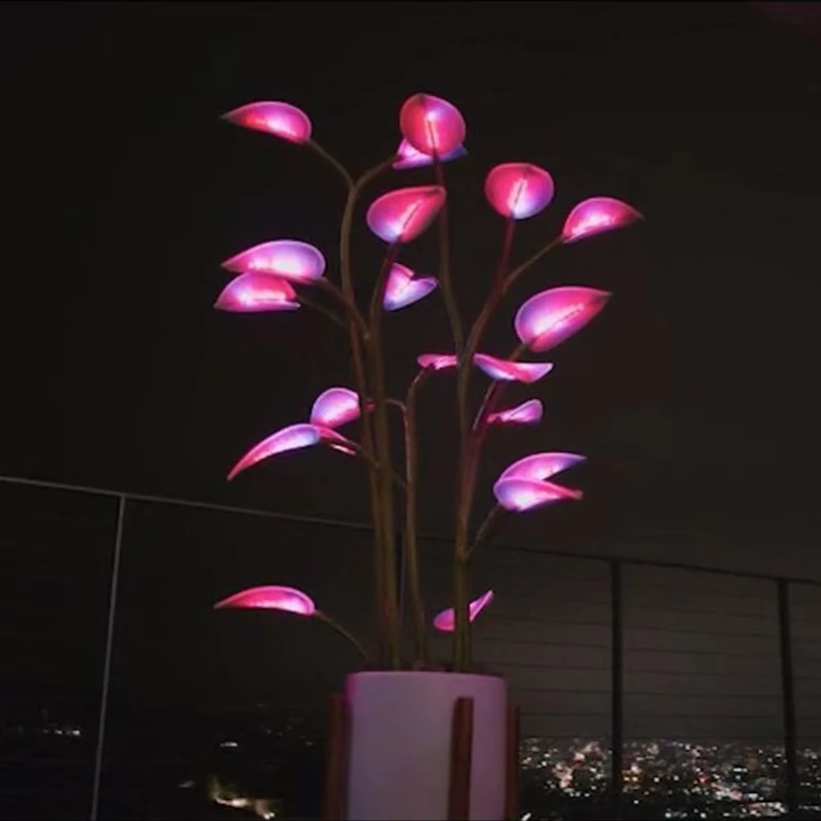 Plante en Pot Lumineuse Magique 007