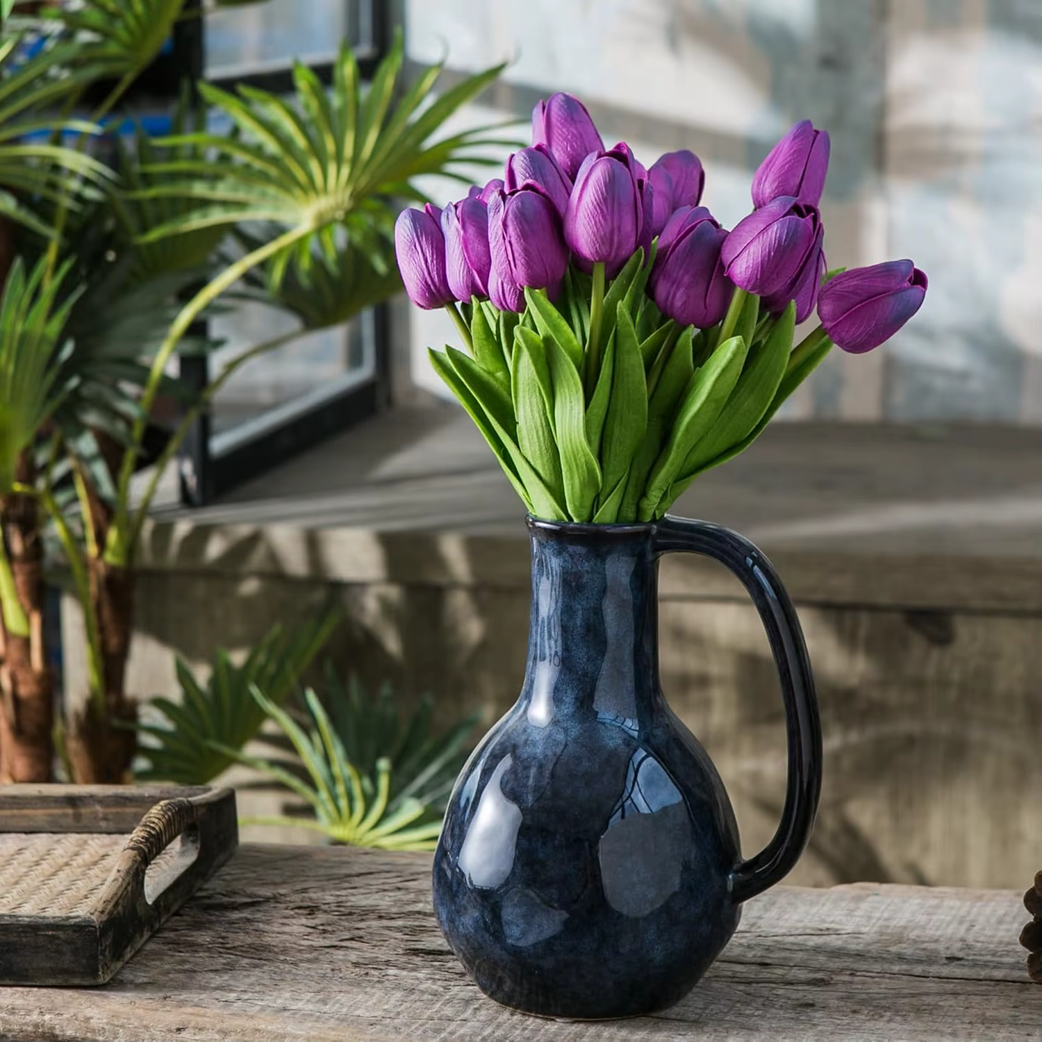 12 tulipes artificielles