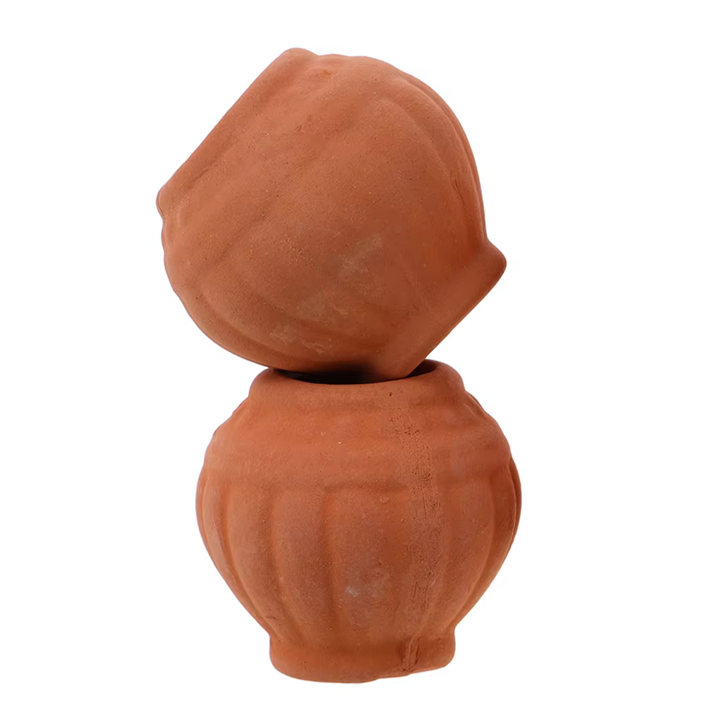 Mini bassin en terre cuite Cupidon pour femmes, 2 pièces, petits Pots de plantes, accessoires succulents, bol en argile fait à la main, mignon