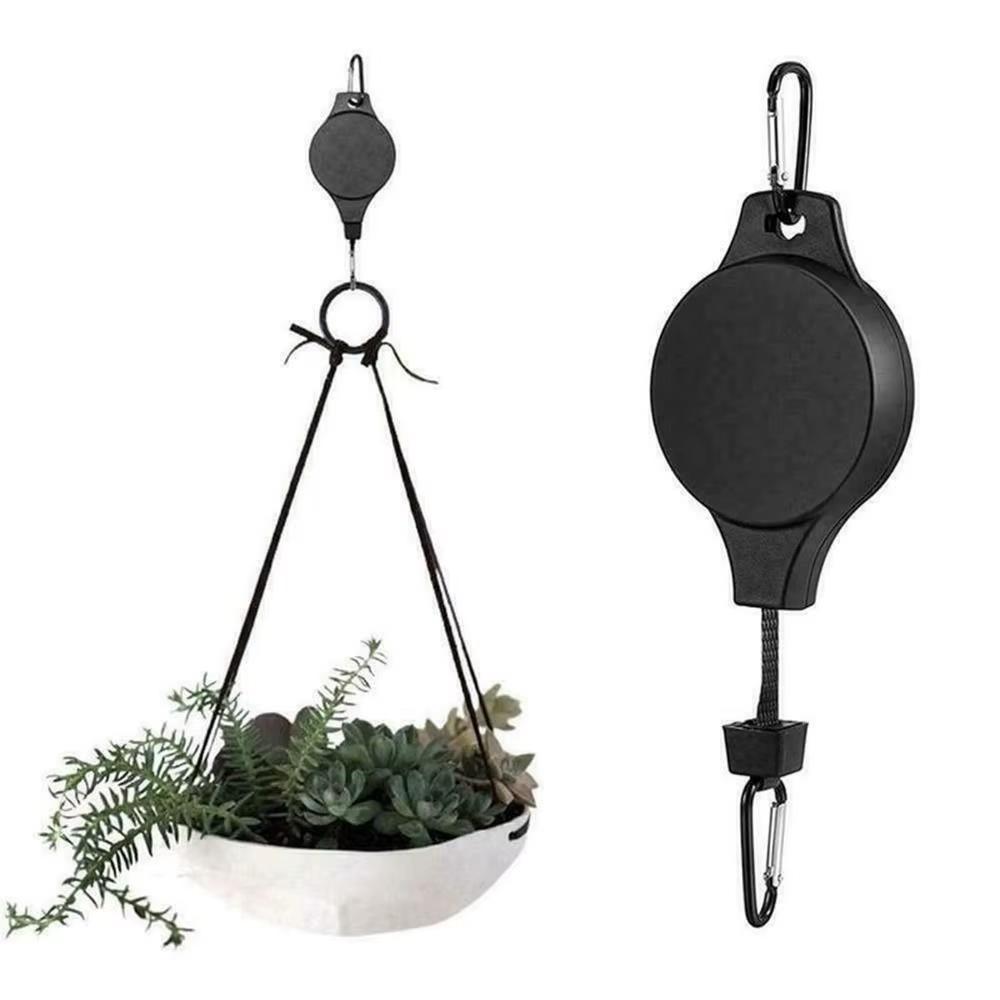 Crochets de jardinage rétractables robustes à verrouillage automatique