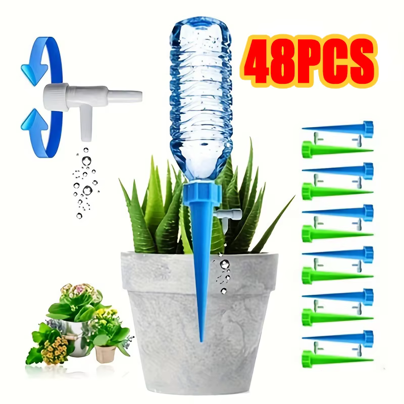 Système d'arrosage automatique pour plantes goutte-à-goutte