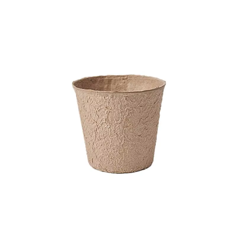 Pots de plantes biodégradables en pulpe écologique
