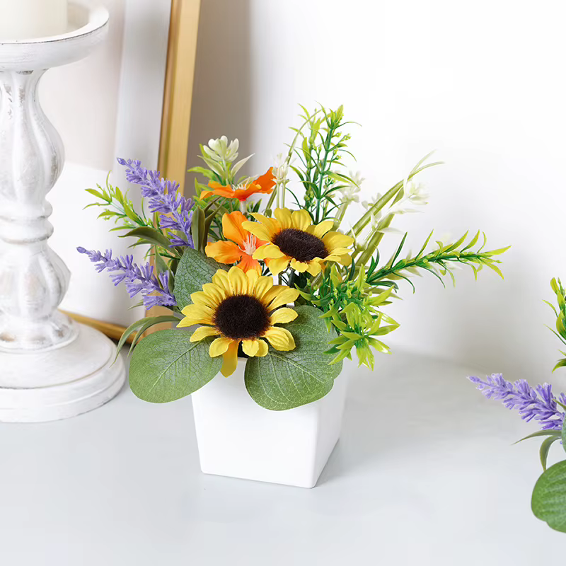 Simulation de plantes en pot