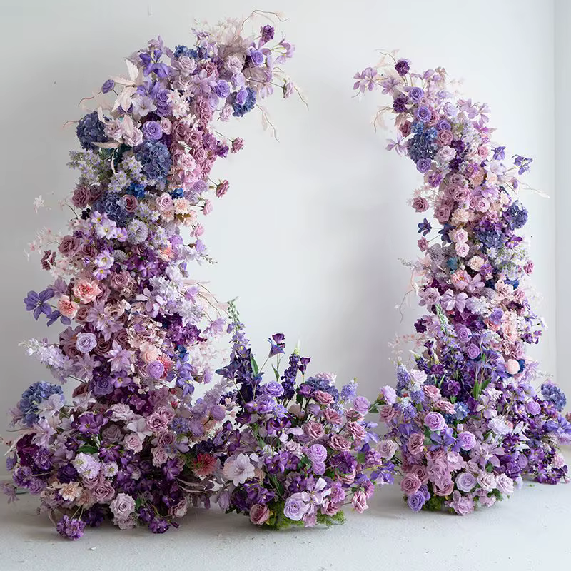 Décoration florale de luxe 5D pour mariage
