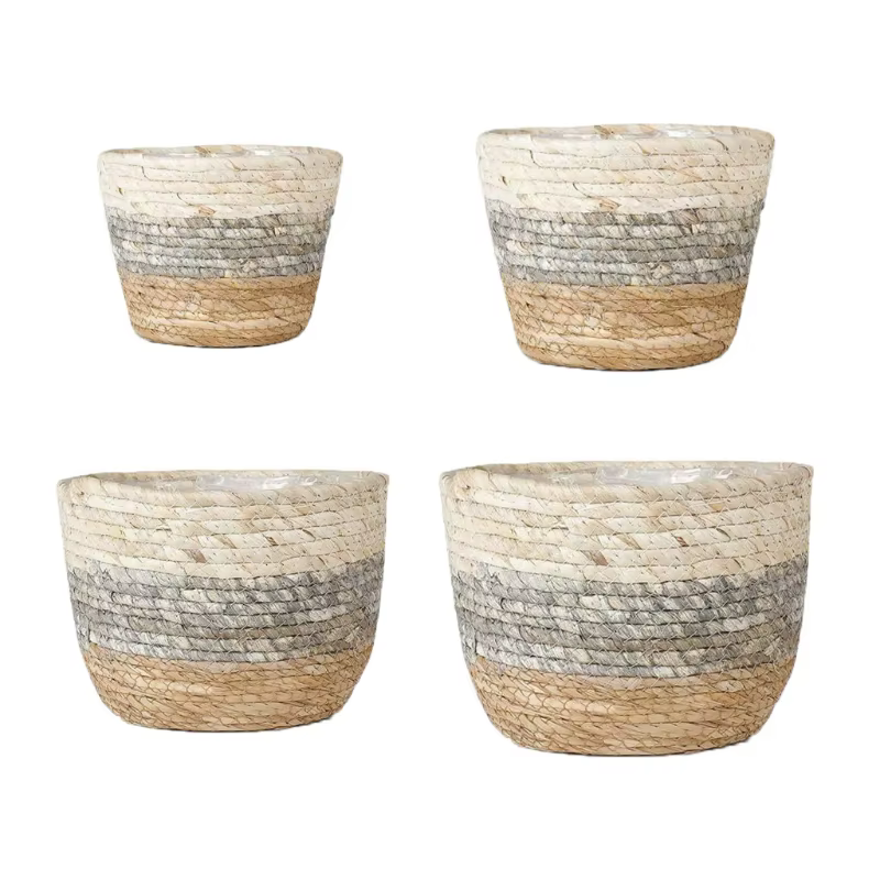 Panier Pot fleur rond en Pot plantes