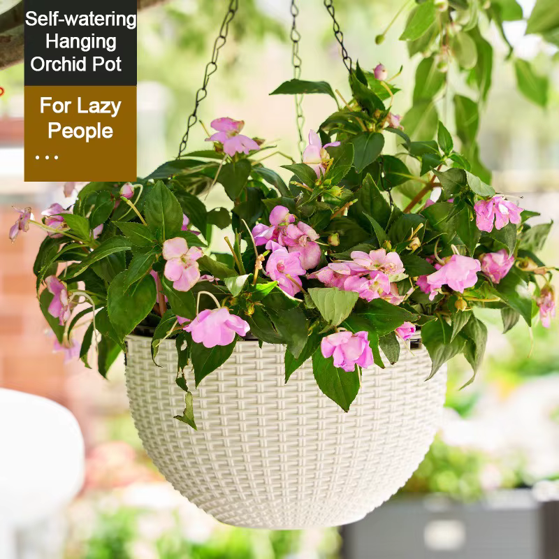 Pots de fleurs suspendus pour plantes d'extérieur