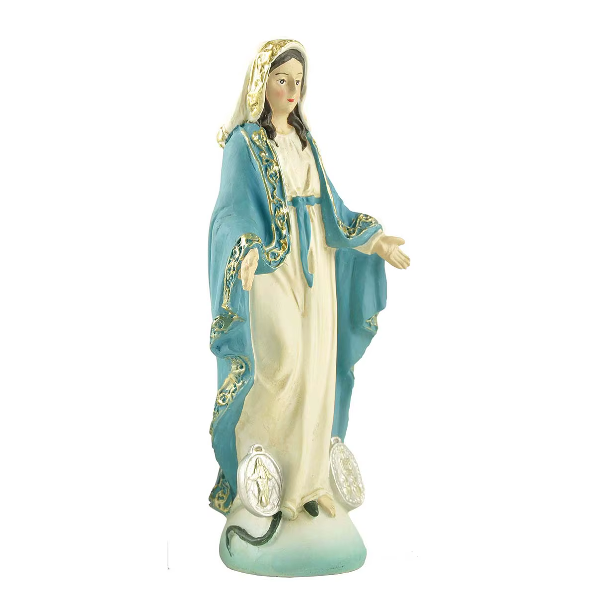 Dame de miracule médaille Notre-Dame de grâce catholique vierge Maria