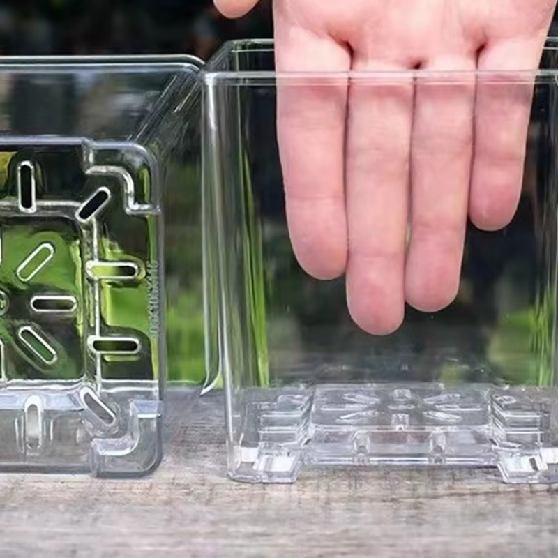 Pot de fleur Transparent