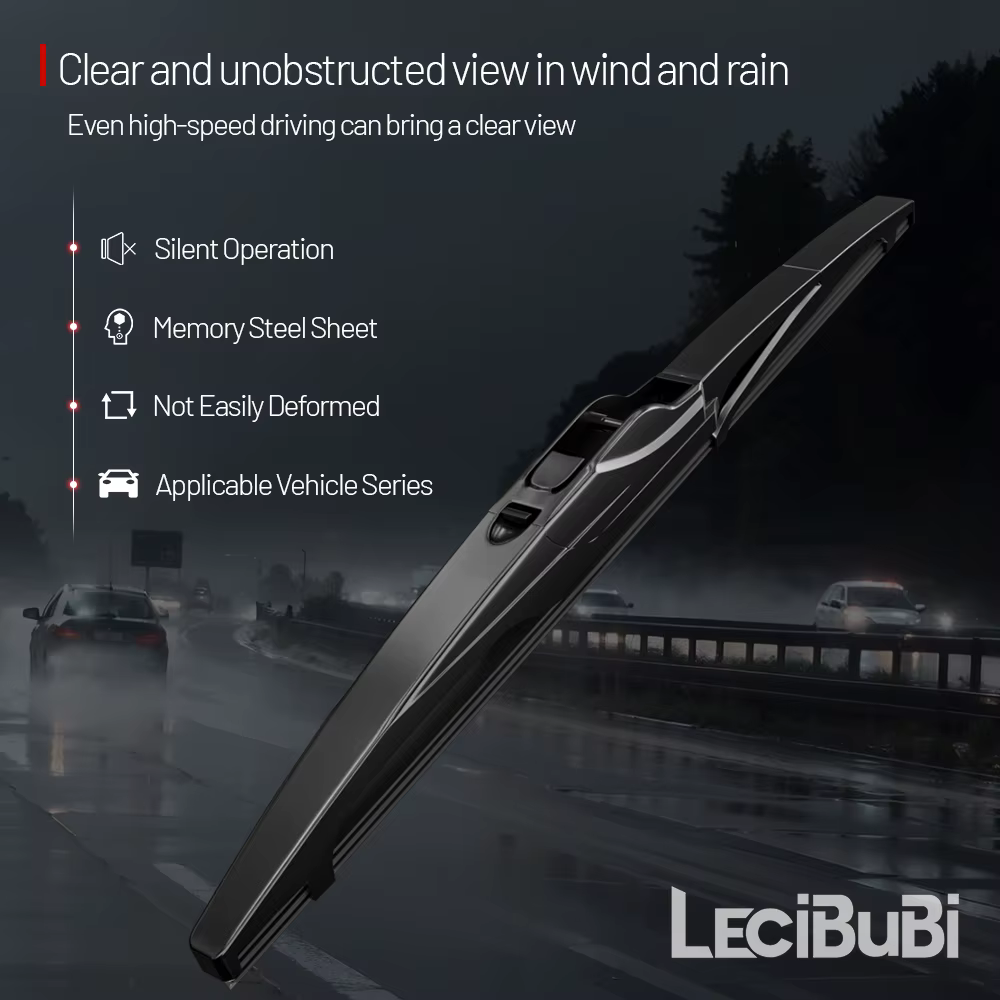 Balai d'essuie-glace arrière, accessoires d'essuie-glace pour Fiat 500 2007-2020 2008 2009 2010 2011 2012 2013 2014 2015 2016