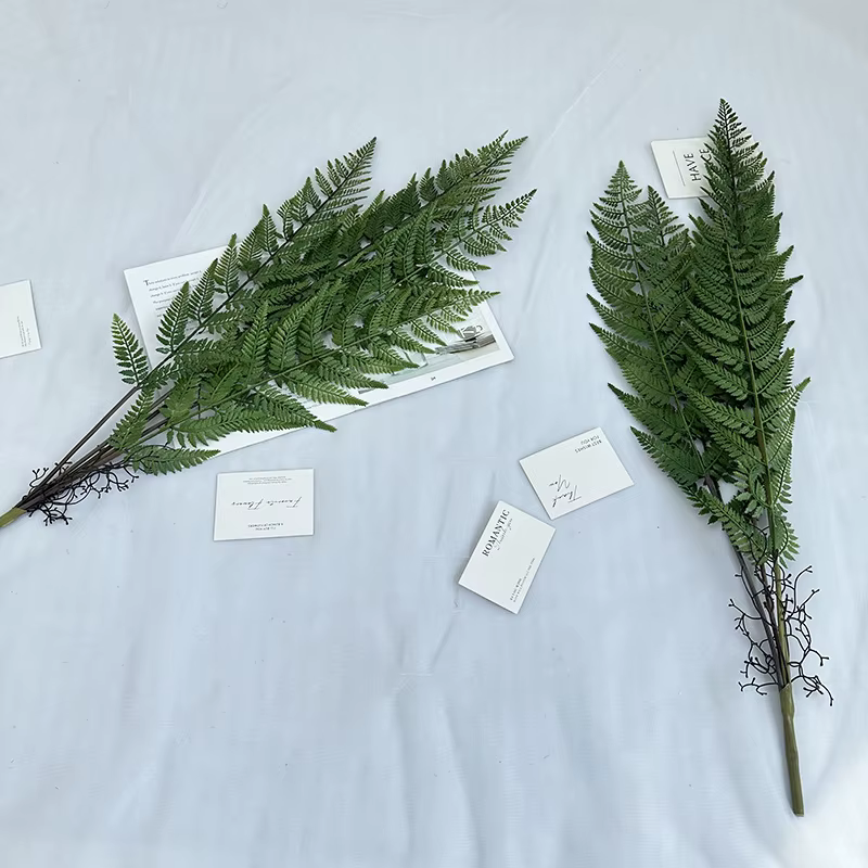 Feuille de fougère artificielle de 37 pouces