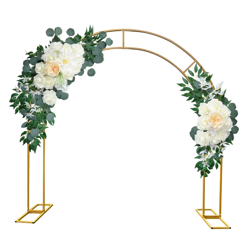 Fleur artificielle arc de mariage porte Frieze décoration bohème grande