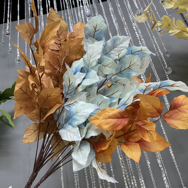 Plantes d'automne en soie