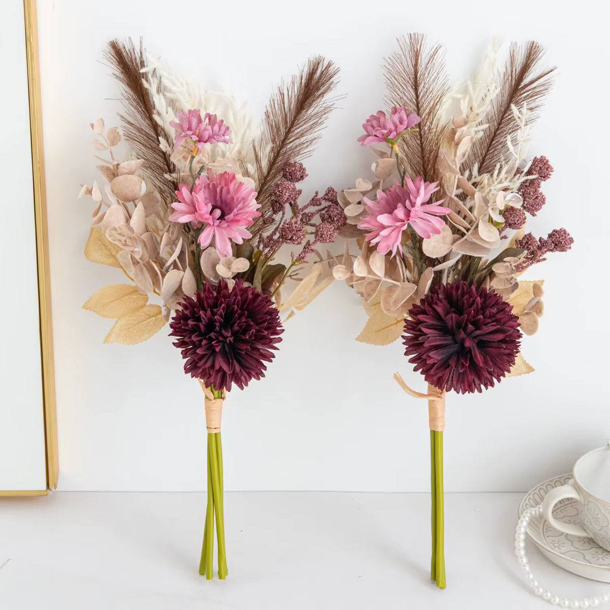 Simulation de chrysanthème Dahlia