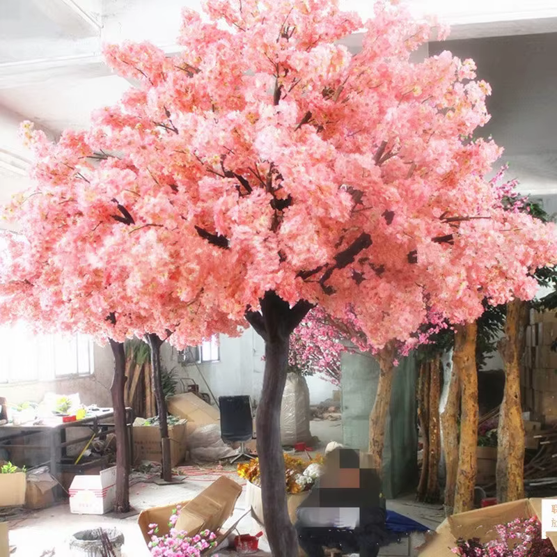 Simulation d'arbre à cerisier double couche