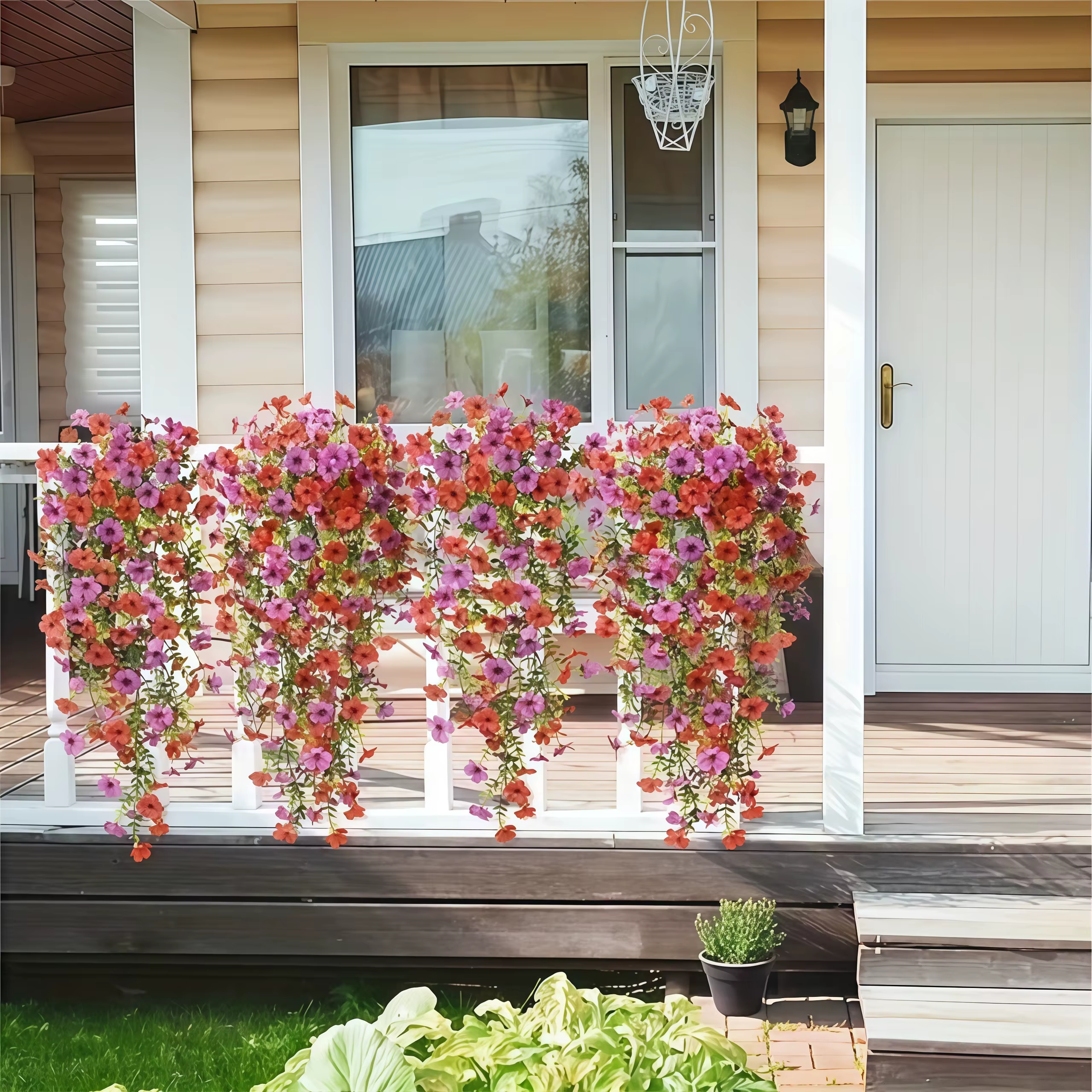 Fleurs artificielles simulées d'eucalyptus