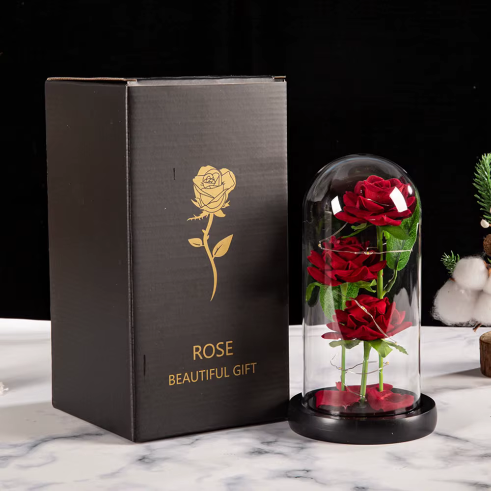 Fleurs artificielles LED Galaxy Three Rose