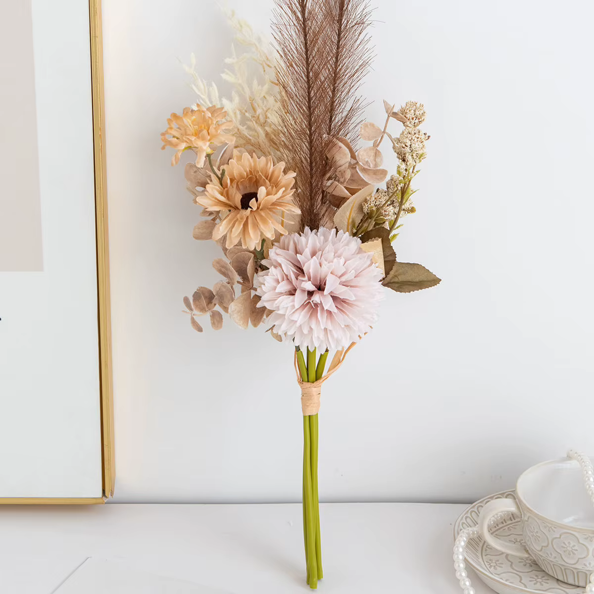 Simulation de chrysanthème Dahlia