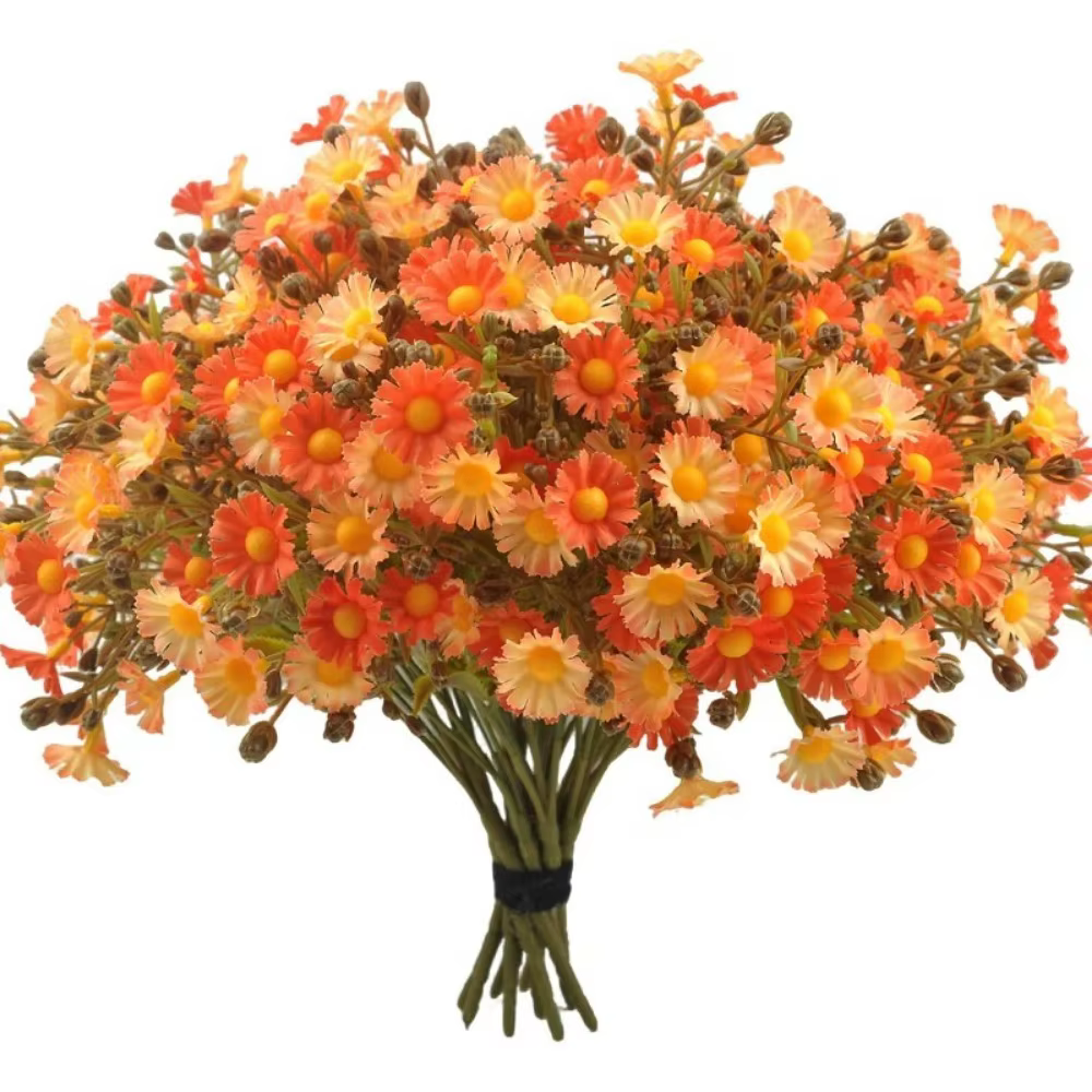 Bouquet de fausses fleurs de marguerite artificielles 33cm