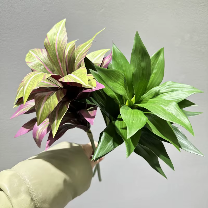 Simulation de plantes en plastique Dracaena
