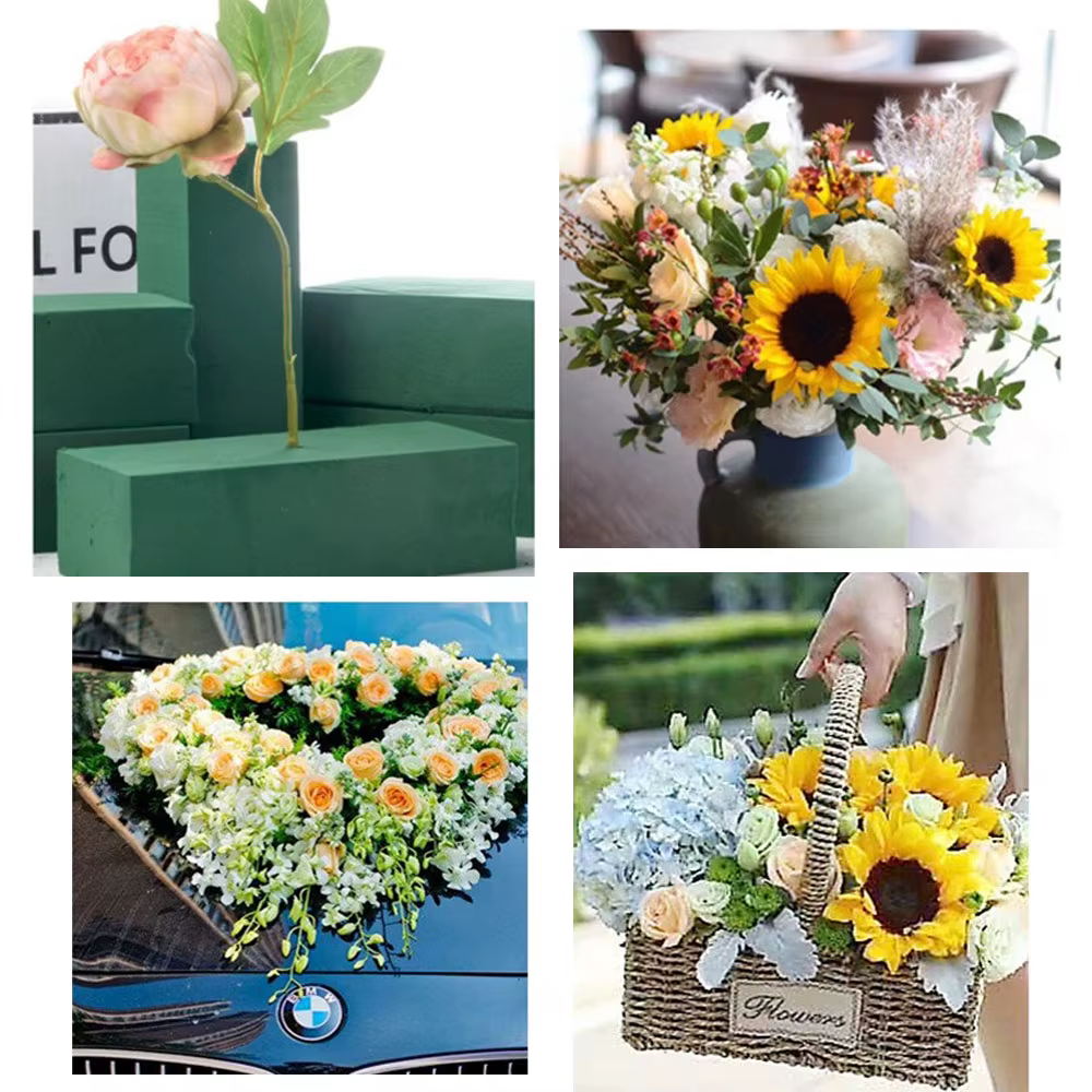 Briques en mousse florale pour bricolage