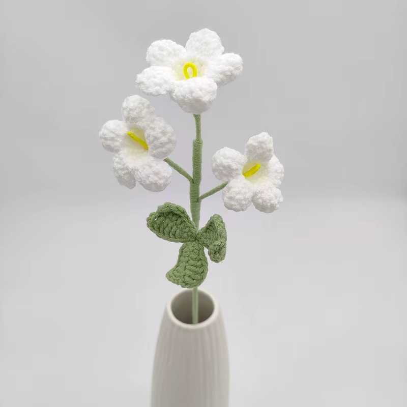 Bouquet de fleurs au Crochet mignon