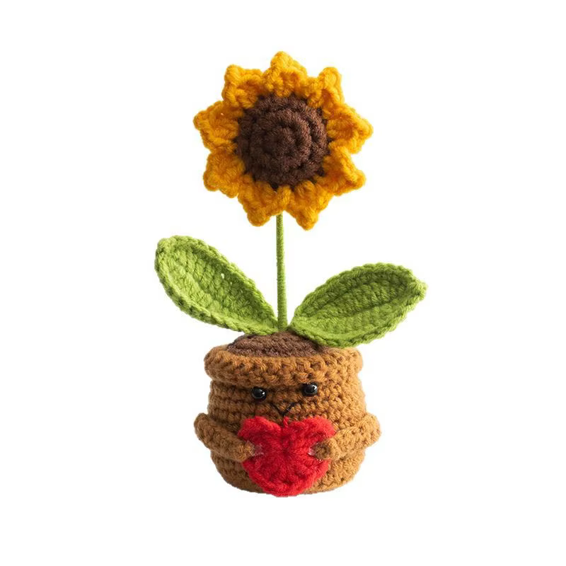 Fleur au Crochet, support émotionnel positif et amusant