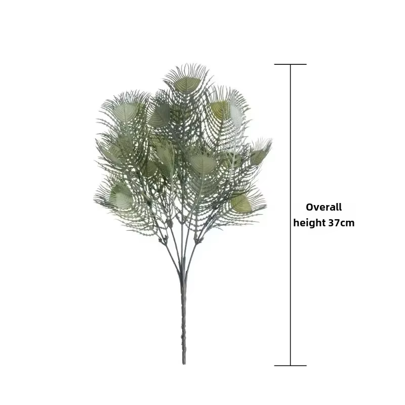 Plante Artificielle en Queue de Paon de 37cm