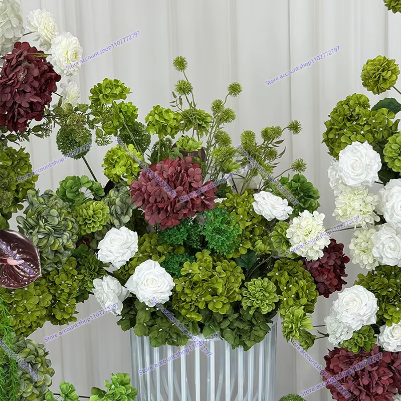 Fleurs artificielles de luxe en panneau KT