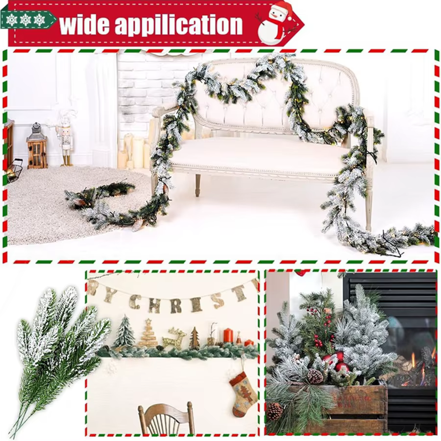 5Pcs Plantes Artificielles Pin Aiguille Maison Chambres En Plein Air Décor De Jardin Ornements De Mariage Noël Célébration Arbre Photographie Accessoires