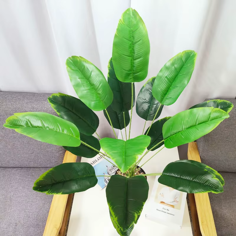 Plantes artificielles en pot simulées de palmier de 65cm