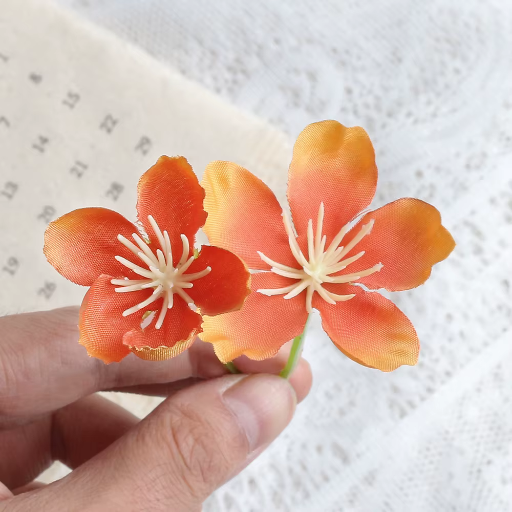 Pétale de fleurs artificielles pour la décoration intérieure