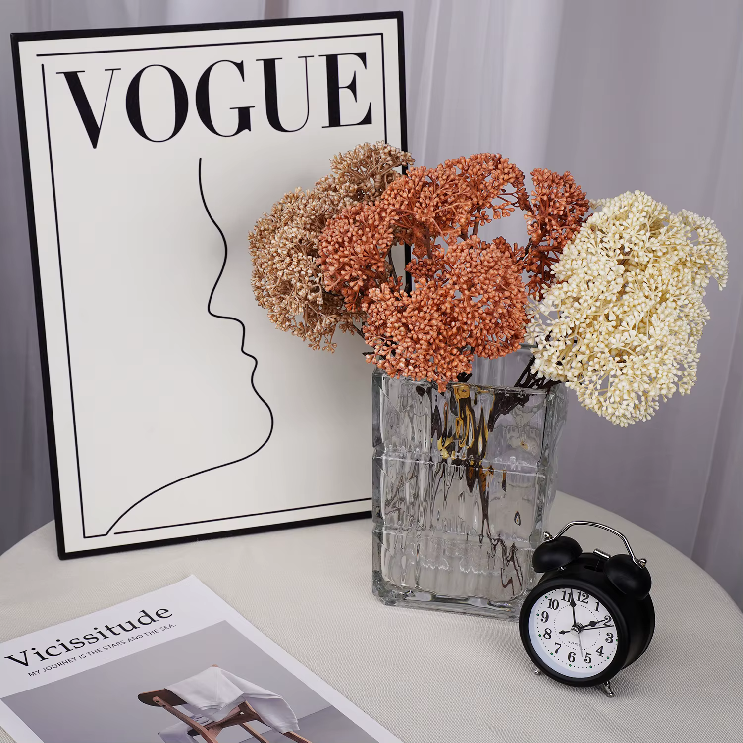 Bouquet de plantes artificielles