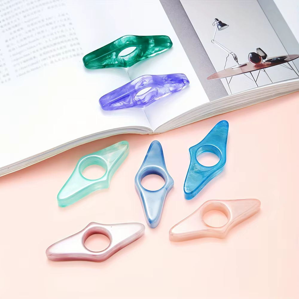 Support de livre pour le pouce, porte-page, fournitures scolaires, aides à la lecture, accessoires de livre pour étudiants, écarteur, marque-page pratique