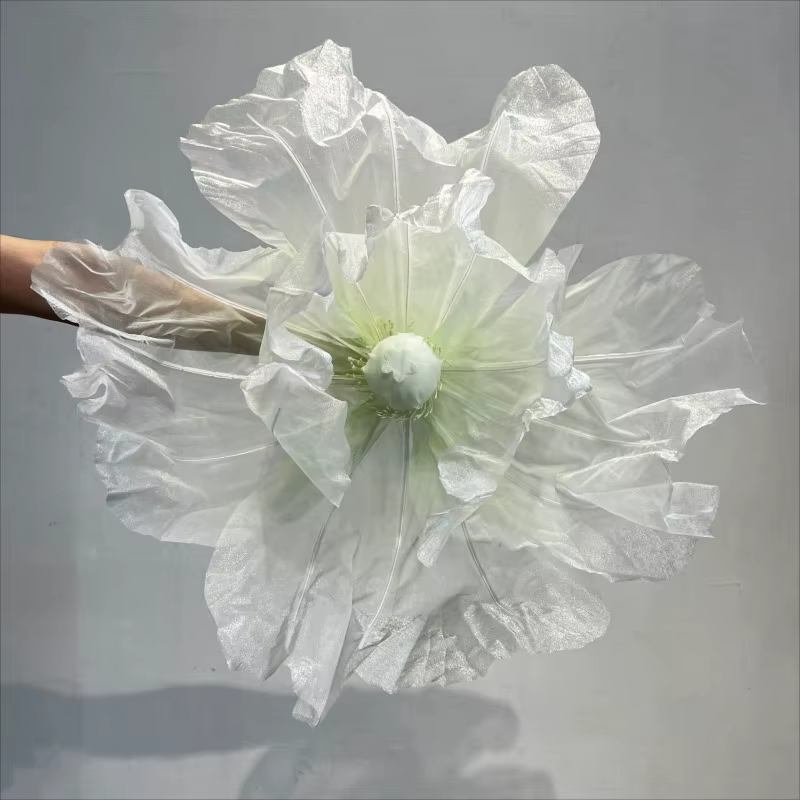Grands fleurs artificielles en soie