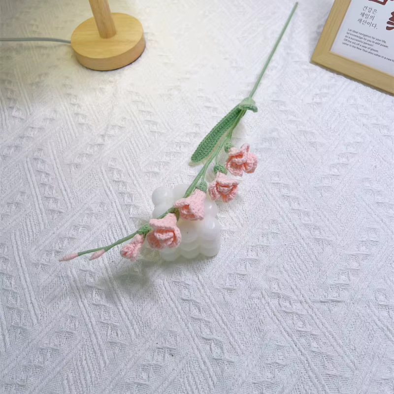 Bouquet de fleurs en fil fini à plusieurs têtes