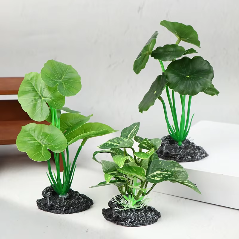 Plantes d'aquarium artificielles