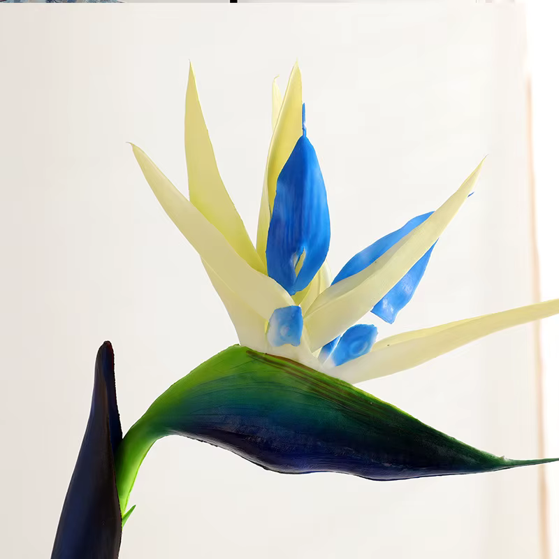 Fleur artificielle petit oiseau du paradis 80CM