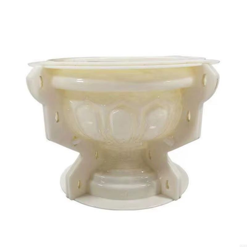 Moule en plastique Pot fleurs artisanat ciment décoration bricolage bonsaï planteur faisant boîte rangement